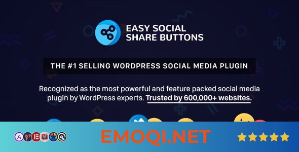 Download Easy Social Share Buttons for WordPress v9.7